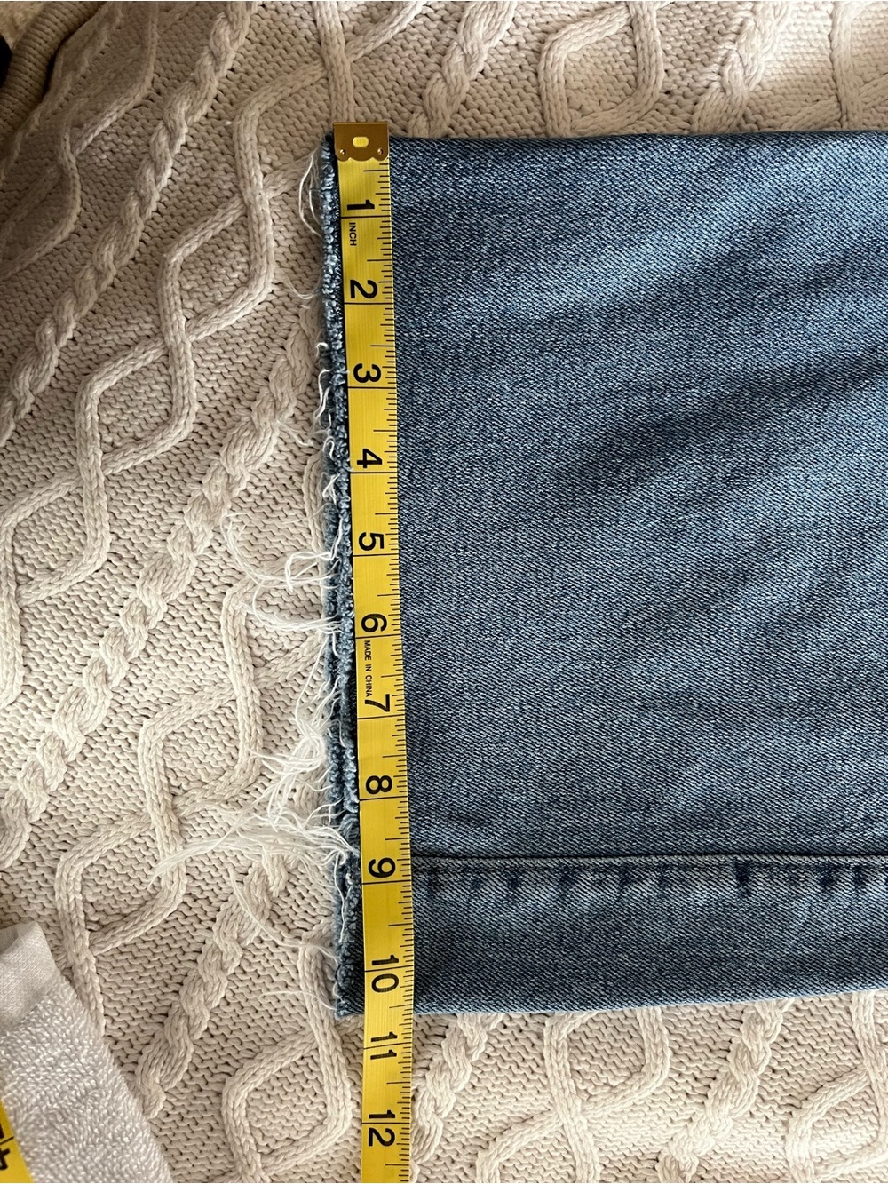 Hollister High Rise Wide-Leg Ripped Knee Jeans Juniors Size 3 - Picture 5 of 15